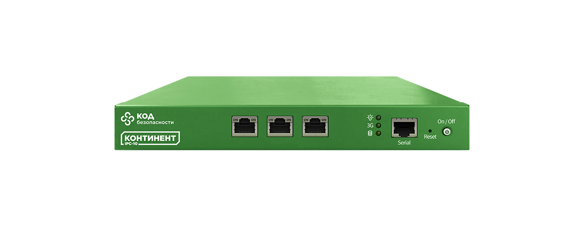 АПКШ "Континент" 3.9 IPC-10 Криптошлюз. КС3.