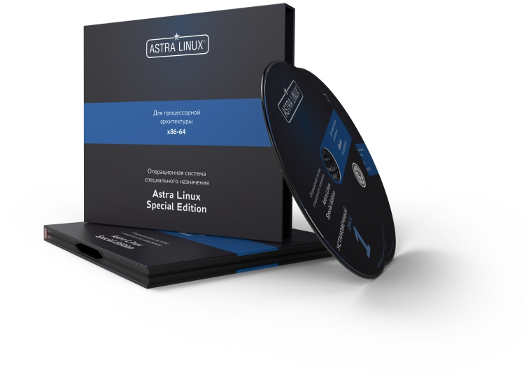 Astra Linux Смоленск 1.8 ФСТЭК, способ передачи диск, для сервера, OS2101X8618DSK000VS01-SO12